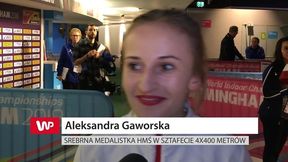 Aleksandra Gaworska: Trochę się tego bałam (WIDEO)