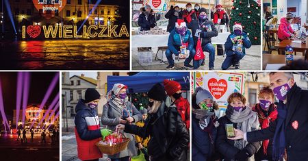 Wieliczka. WOŚP 2021 na wielickim rynku