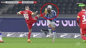 Boli od samego patrzenia. Bezmyślny i brutalny atak Roberta Andricha w meczu Hertha - Union [WIDEO]