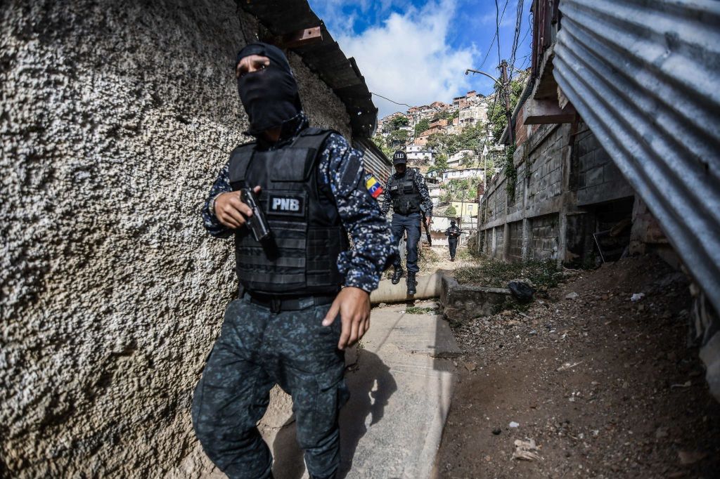 Wenezuelska policja (zdjęcie ilustracyjne) 