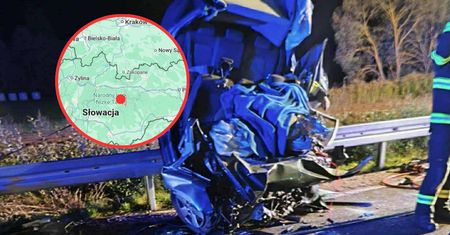 Przerażający widok po wypadku w Słowacji. Sześć ofiar śmiertelnych