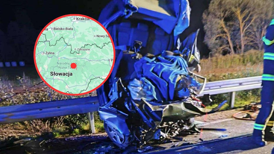 Wypadek na Słowacji