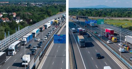 Potężny korek na obwodnicy Wrocławia. Są ranni