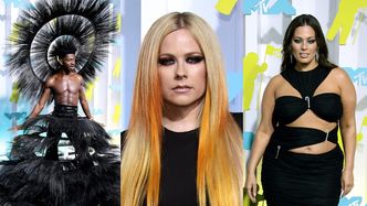 MTV Video Music Awards 2022. Gwiazdy przejmują czerwony dywan w New Jersey: goła klata Lil Nas X, ciałopozytywna Ashley Graham (ZDJĘCIA)