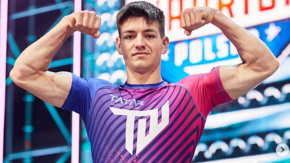 Jan Tatarowicz został pierwszym polskim Ninja Warrior