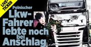 "Bild": "Polski kierowca żył w chwili zamachu. Złapał za kierownicę, by ratować ludzkie życie"