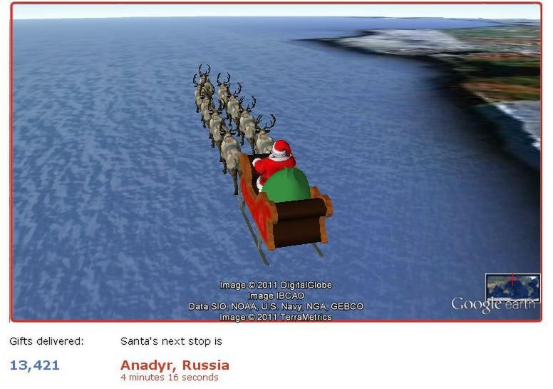 NORAD znów niezawodny w śledzeniu świętego mikołaja [wideo] 4