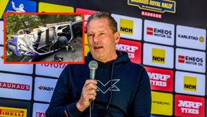 Poważny wypadek ojca Maxa Verstappena. Z auta nic nie zostało