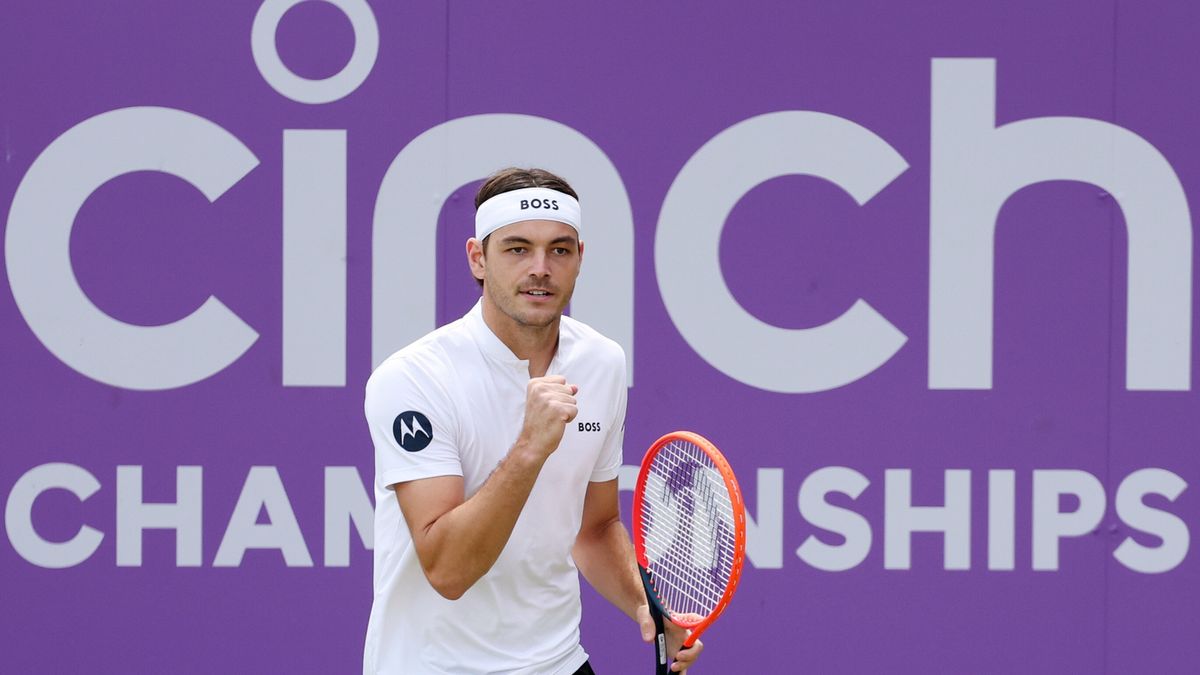 PAP/EPA / Andy Rain / Na zdjęciu: Taylor Fritz