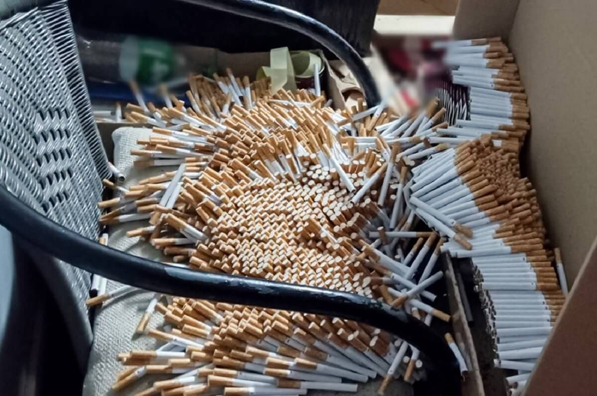 Produkowali papierosy na prywatnej posesji