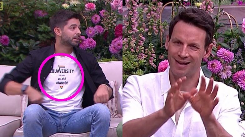 Tęczowy manifest w "Pytaniu na Śniadanie". Poszło o rodziny jednopłciowe