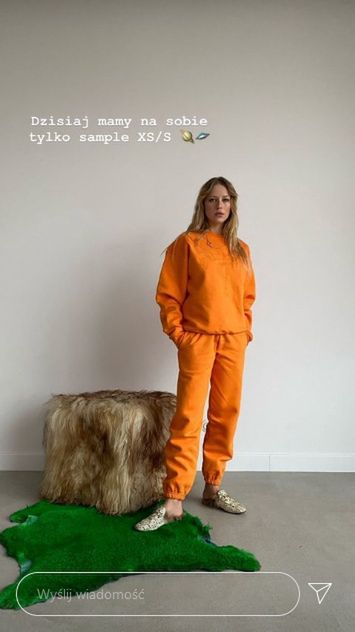 Jessica Mercedes zainspirowała kolekcję dresów cyklem spotkań studia jogi? 