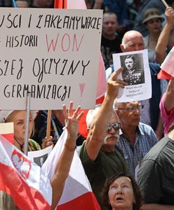 Protest w Gdańsku. Stanęli w obronie polskich bohaterów