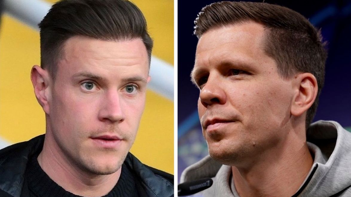 Getty Images / David Ramos / PAP/EPA/CHRISTOPH NEUNDORF / Na zdjęciu: Marc-Andre ter Stegen i Wojciech Szczęsny