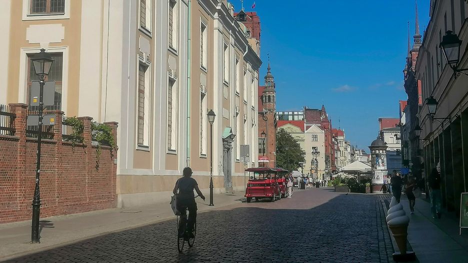 Ulica Różana w Toruniu