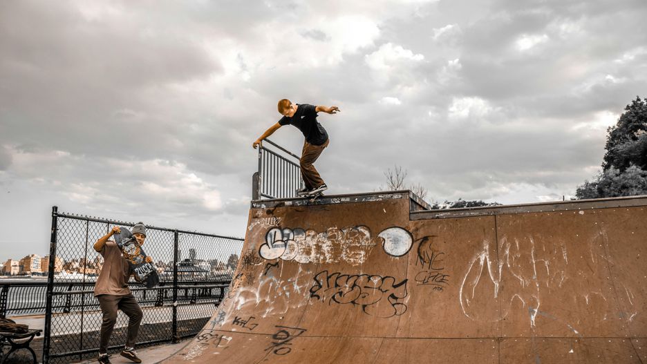 skate park/ ilustracja