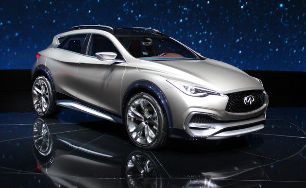 Infiniti QX30 2016 wygląd
