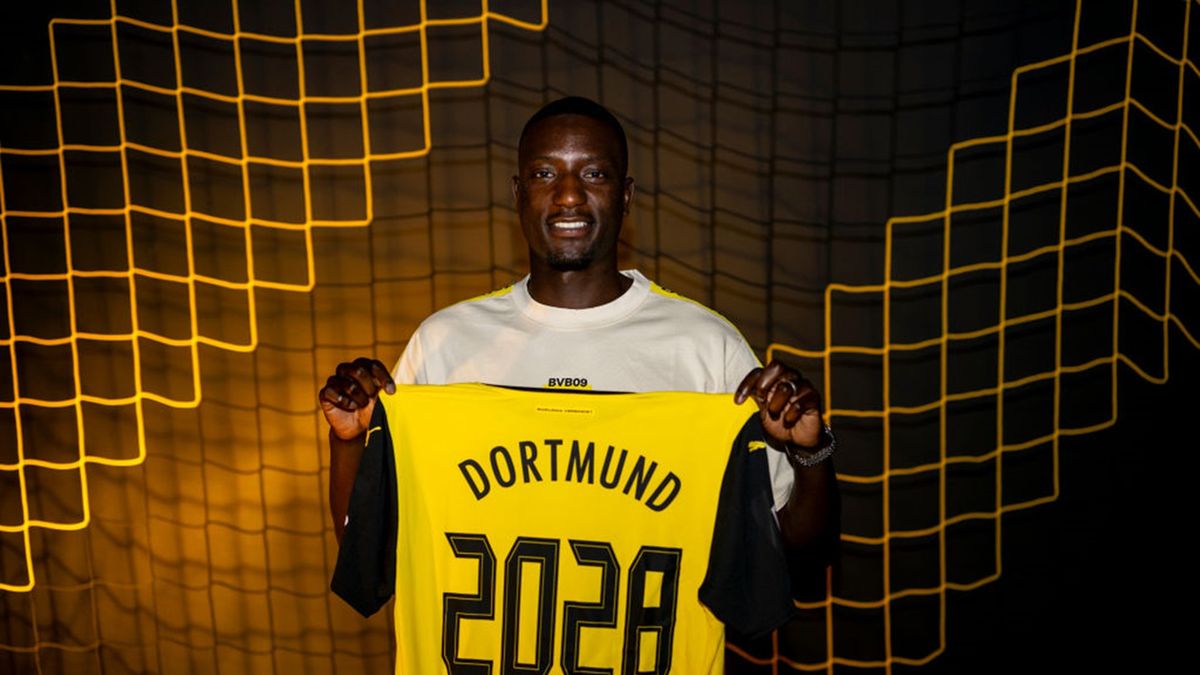 Getty Images / Hendrik Deckers/Borussia Dortmund  / Na zdjęciu: Serhou Guirassy