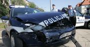 Czołówka z radiowozem. Dwaj policjanci ranni