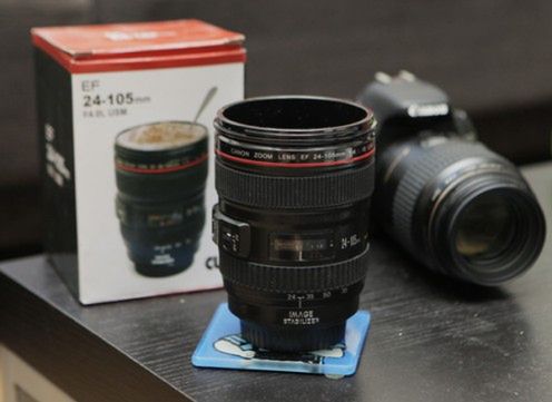 Kubek na kawę Canon 24-105 mm f/4 do kupienia na eBay