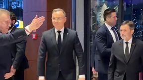 Nagranie obiega sieć. Tak Kulesza powitał prezydenta Dudę