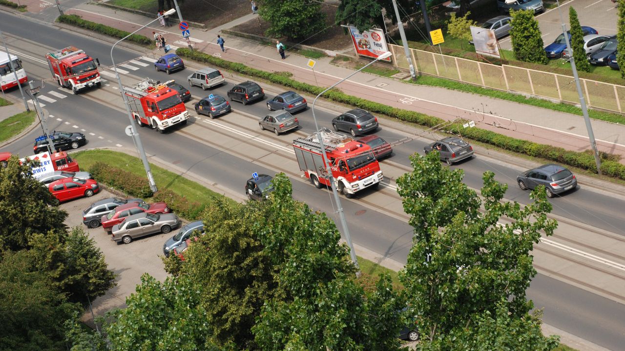 Tragiczny pożar w Bielsku-Białej. Znaleziono zwłoki mężczyzny
