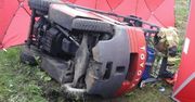 Tragiczny wypadek w Małopolsce. Wózek widłowy przygniótł 29-latka