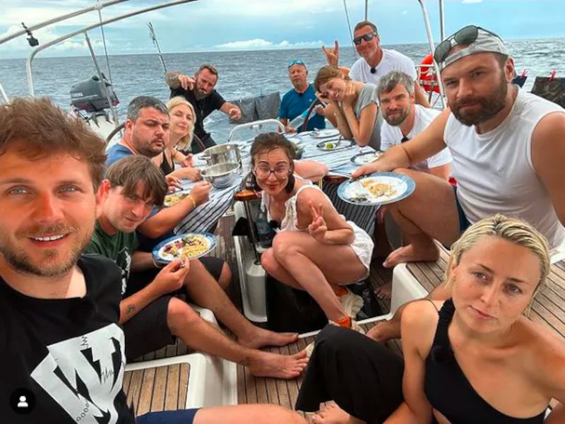 Antek Królikowski i Zygmunt Miłoszewski wymieniają uprzejmości na statku: "Ty lewacka k*rwo" 