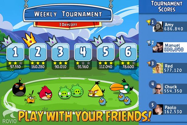 Aplikacja Dnia: Angry Birds Friends 3