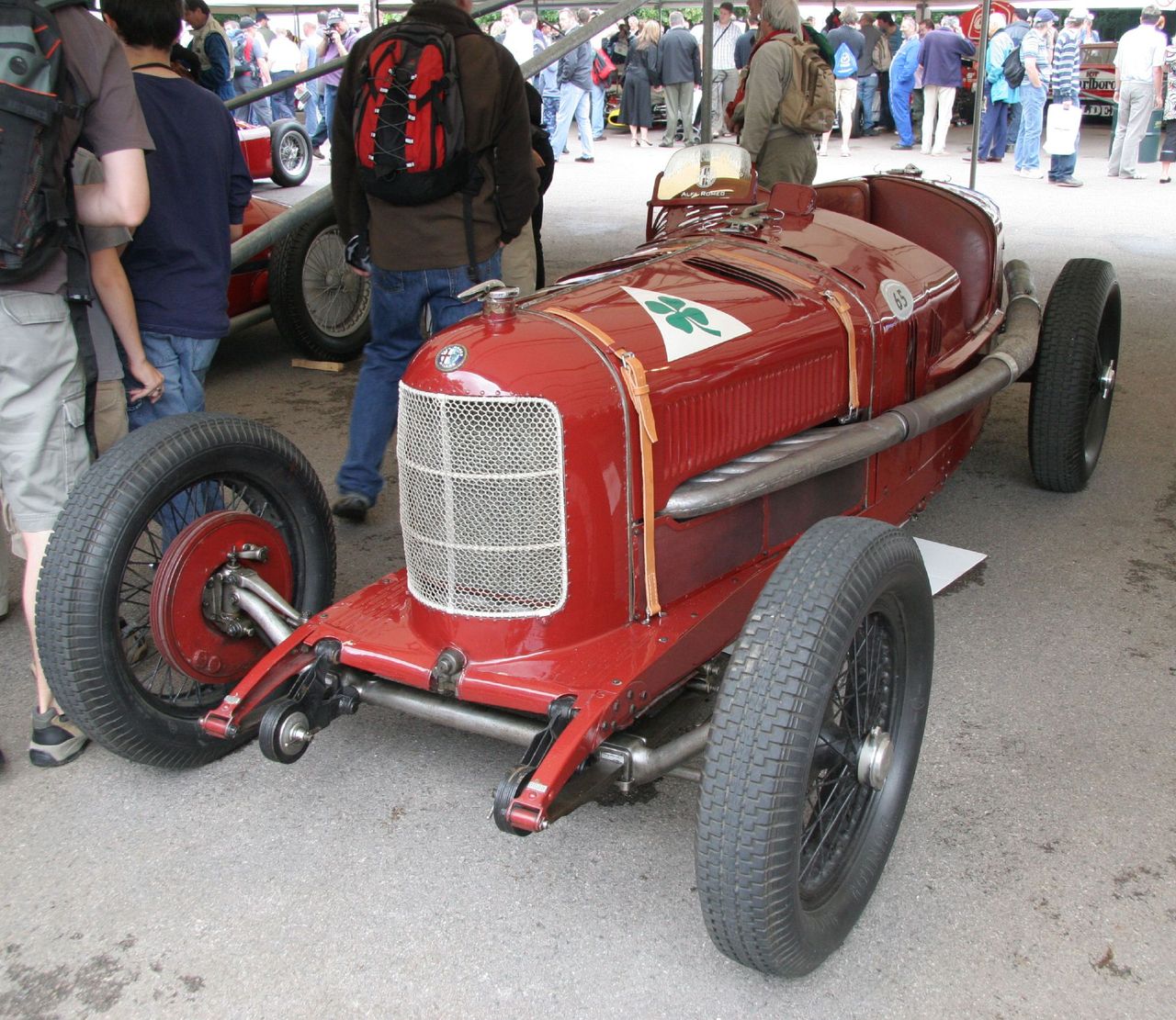 Alfa Romeo P2 fot.1 Alfa Romeo P2 [rok 1924, 155 KM, 224 km/h] - fot. Typ932