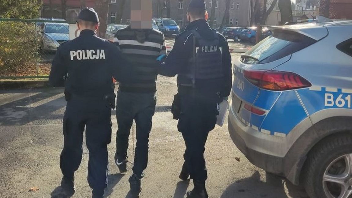 Syn pobił własną matkę 