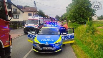 Groźny wypadek na hulajnodze elektrycznej. 13- latka z poważnymi obrażeniami trafiła do szpitala