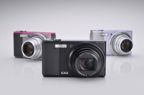 Ricoh CX3 - kompakt z matrycą typu BSI 1