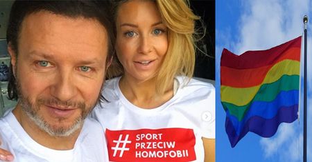 Majdanowie wspierają akcję przeciw homofobii. Fanka docieka: "A co, jeśli pani syn przyprowadzi ukochanego do domu?"