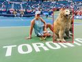 Hit. Zobacz, z kim Świątek świętowała tytuł w Toronto