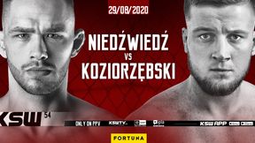 MMA. KSW 54. Adam Niedźwiedź - Kacper Koziorzębski. Porozbijał rywala, nie był w stanie wstać