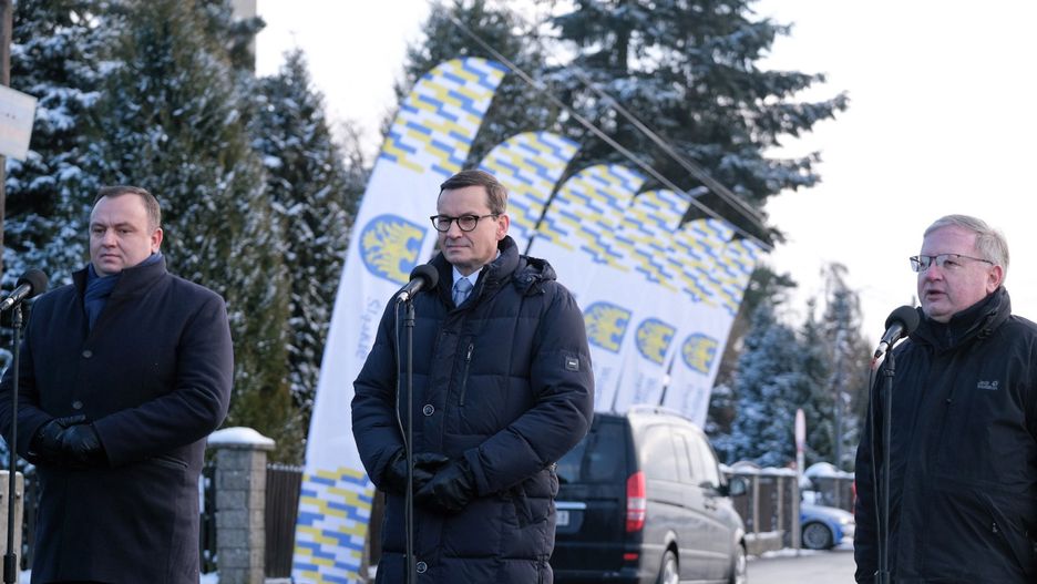 Konferencja premiera Morawieckiego. Padło pytanie o Pegasusa 