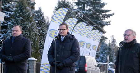 Konferencja premiera Morawieckiego. Padło pytanie o Pegasusa
