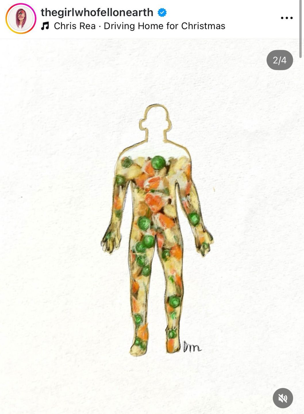 Poświąteczne grafiki Matyldy Damięckiej