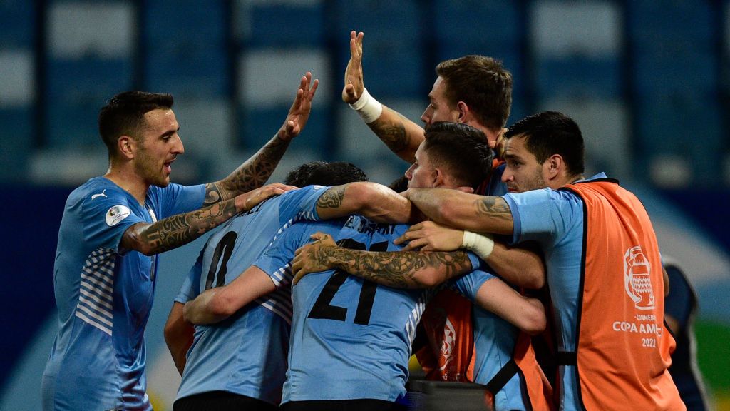 Zdjęcie okładkowe artykułu: Getty Images / Rogerio Florentino / Na zdjęciu: piłkarze reprezentacji Urugwaju