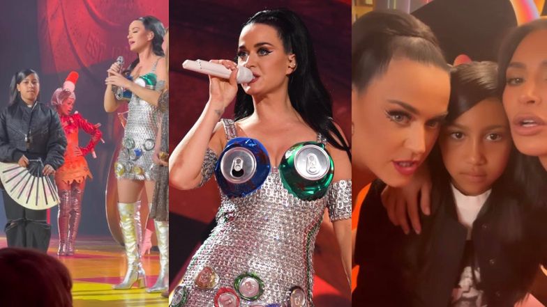 Córka Kim Kardashian ZADEBIUTOWAŁA na wielkiej scenie. North West dołączyła do koncertującej w Las Vegas Katy Perry (FOTO)