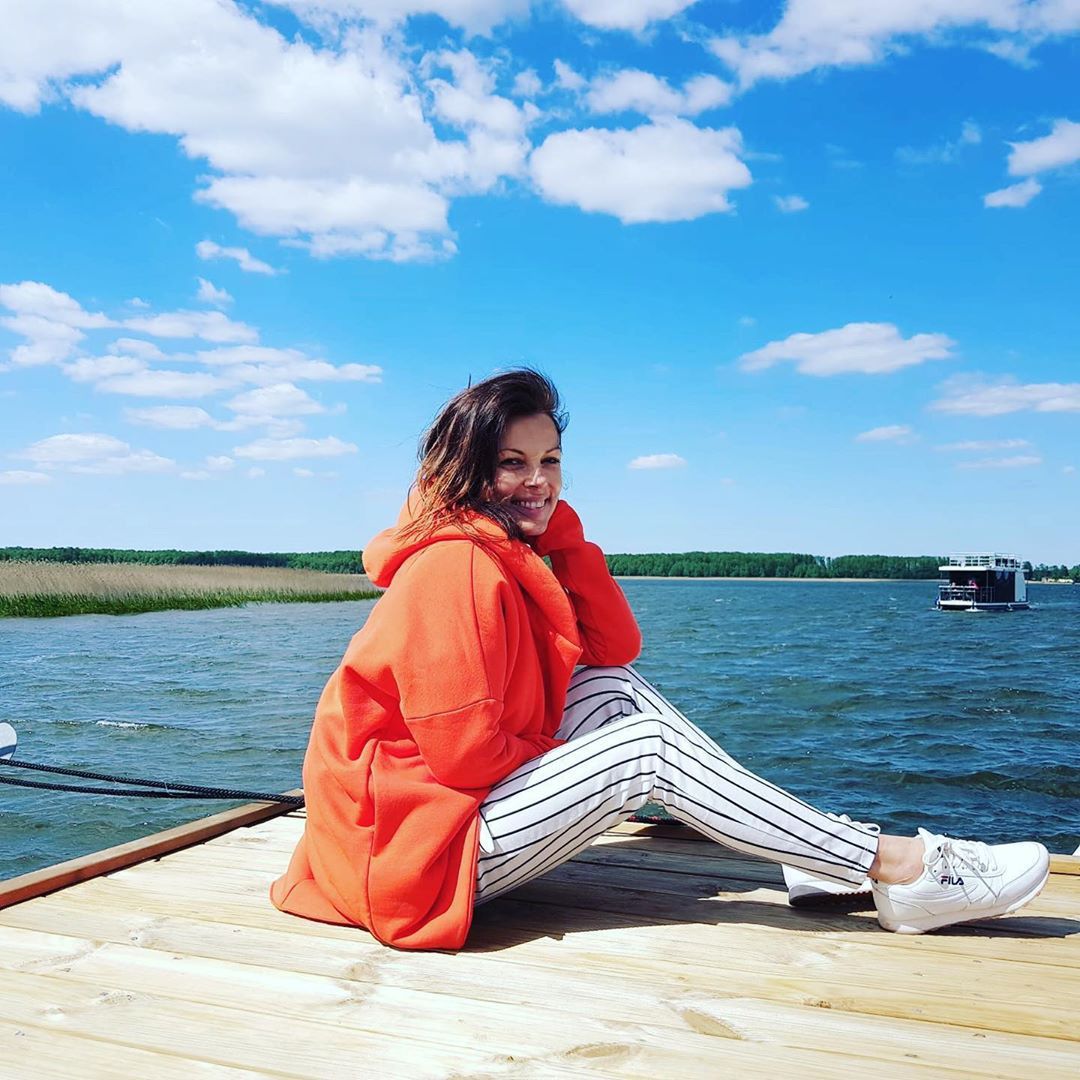 Katarzyna Glinka chwali się pociążową sylwetką