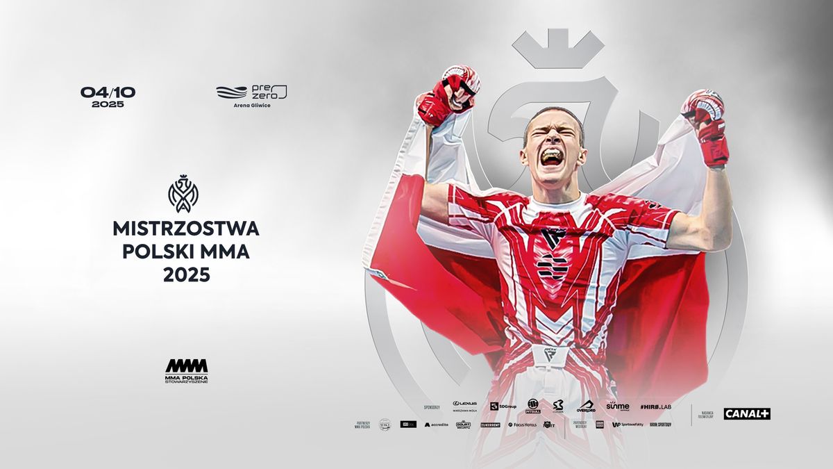 Materiały prasowe / Mistrzostwa Polski MMA 2025 odbędą się w Gliwicach