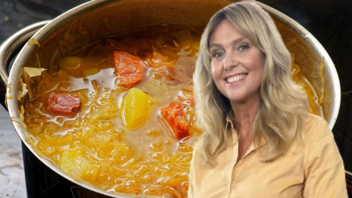 Ewa Wachowicz zdradziła przepis na kapuśniak.