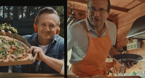 Robert Górski i Mikołaj Cieślak rozmawiają o obiedzie w reklamie Orange (wideo)