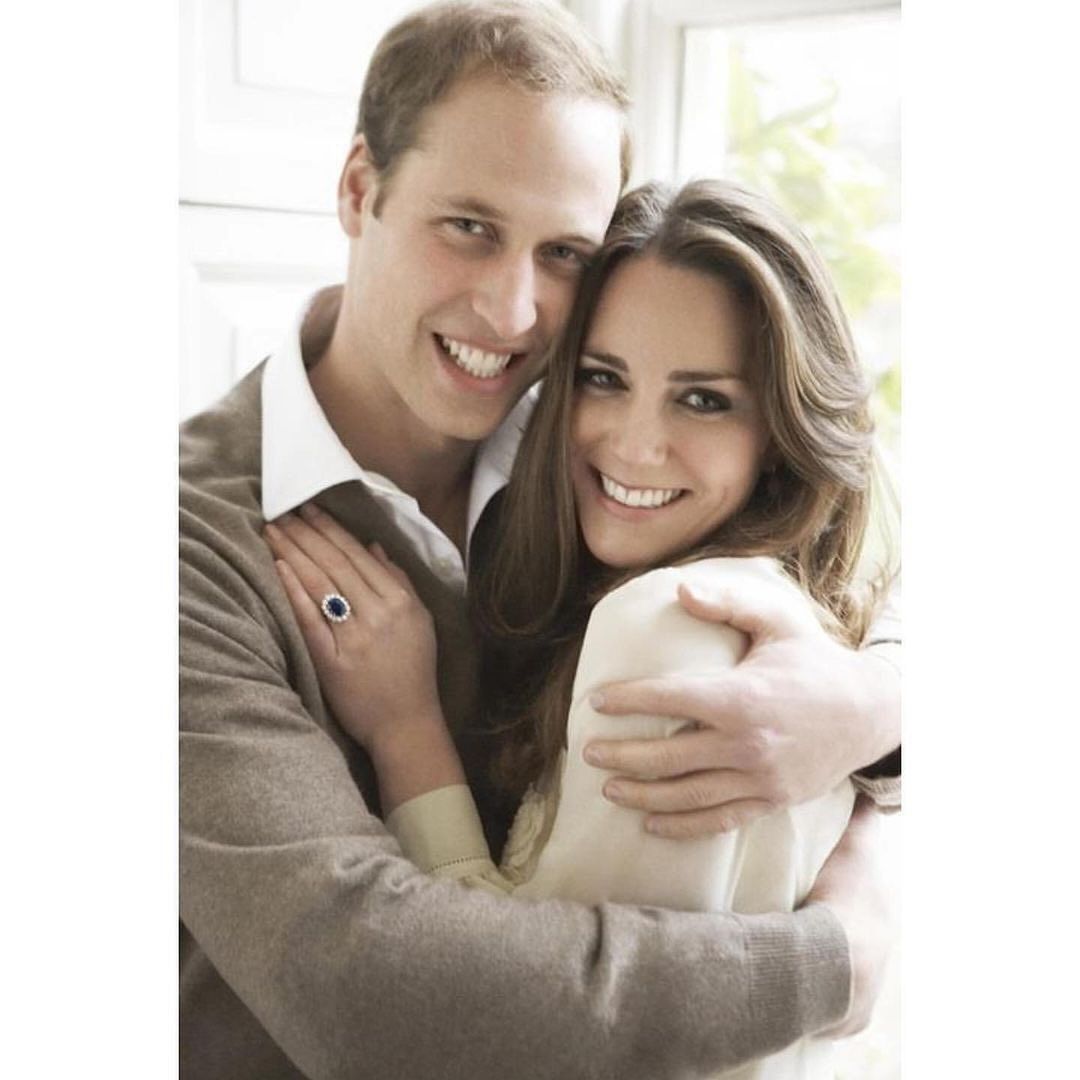 portret zaręczynowy księcia Williama i księżnej Kate 