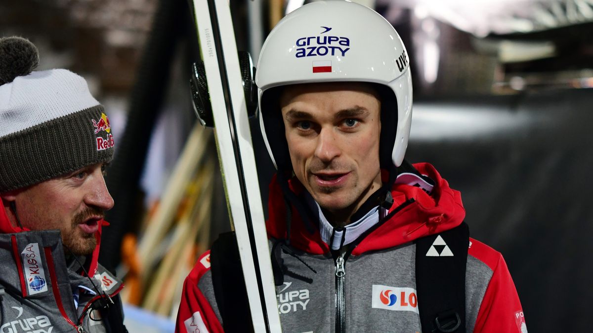 Newspix / Martyna Szydlowska / PressFocus  / Na zdjęciu Adam Małysz i Piotr Żyła