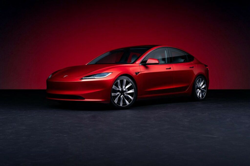 Tesla Model 3 po liftingu