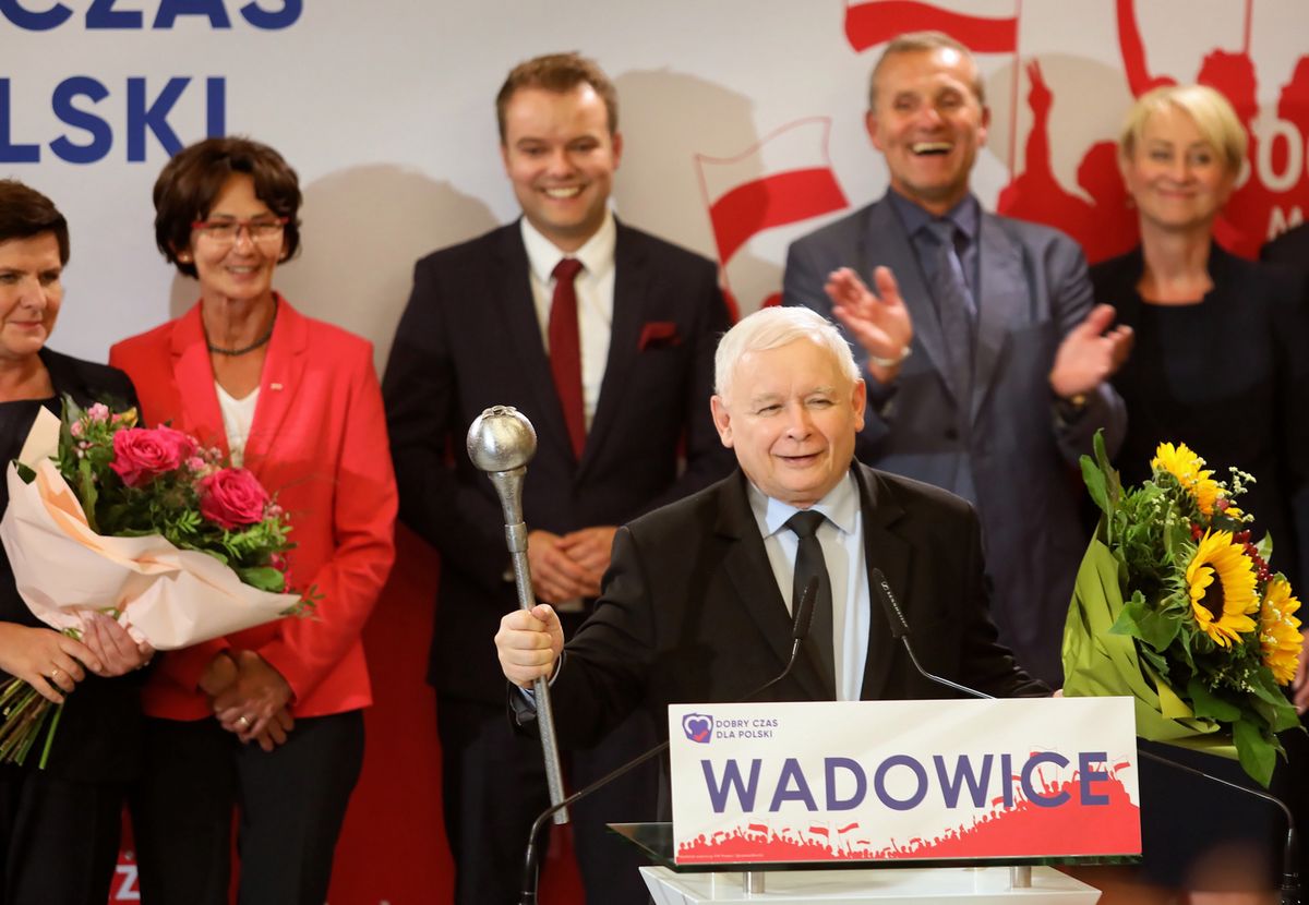 Wybory parlamentarne 2019. Jarosław Kaczyński: Rodzina nie może się składać z dwóch tatusiów ani dwóch mamuś