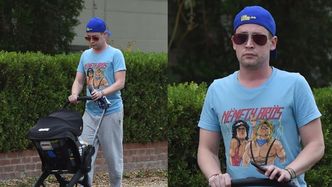 Macaulay Culkin spaceruje z synkiem po Los Angeles (ZDJĘCIA)